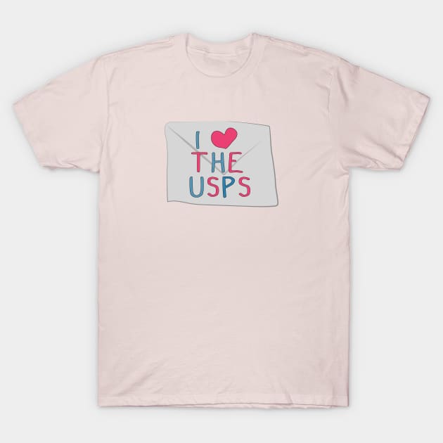 I love the USPS (save the USPS) T-Shirt by Window House